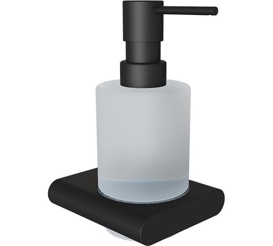 Дозатор жидкого мыла Knotlor черный LD101BL 1