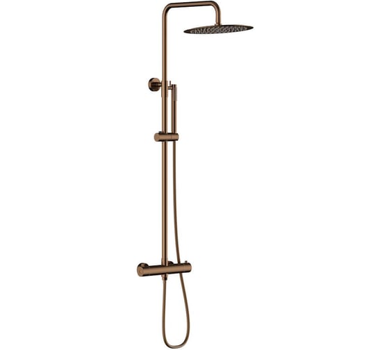 Душевая система Knotlor с термостатом, бронза SS-24/RB 1
