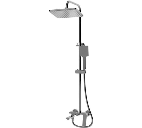 Душевая система Knotlor вороненая сталь KN-62/GM 1