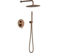 Душевая система встраиваемая Knotlor бронза SS-26/RB