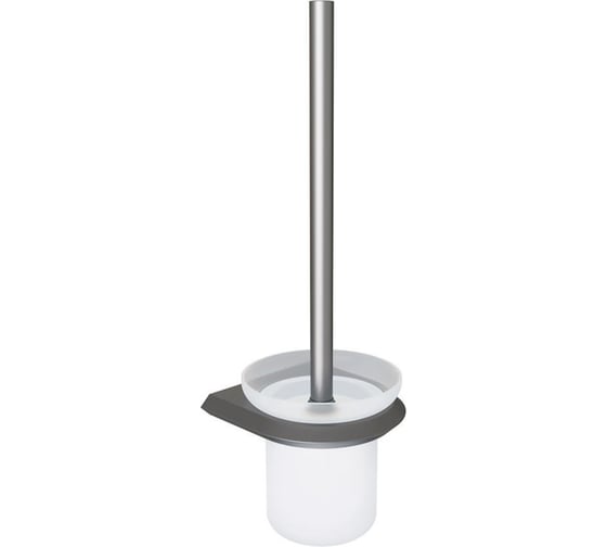 Ершик для унитаза Knotlor оружейная сталь TB103GM 1