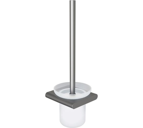 Ершик для унитаза Knotlor оружейная сталь TB101GM 1