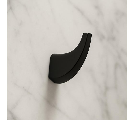 Крючок для ванной комнаты Knotlor черный RH103BL 1