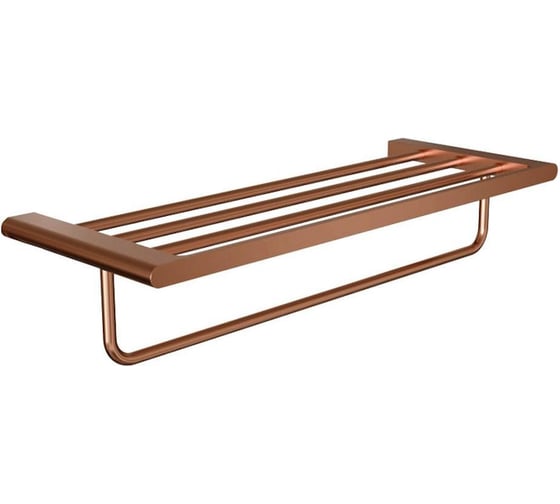Полка для полотенец Knotlor бронза TR101RB 1