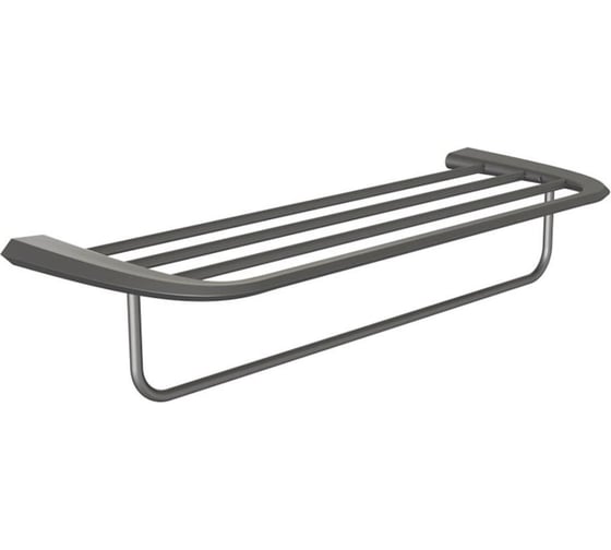 Полка для полотенец Knotlor оружейная сталь TR103GM 1