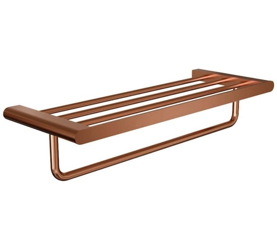 Полка для полотенец Knotlor бронза TR102RB 1