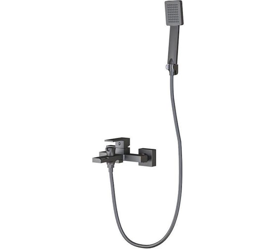 Смеситель для ванны Knotlor вороненая сталь KN-22/GM 1