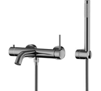 Смеситель для ванны Knotlor вороненая сталь SS-23/GM