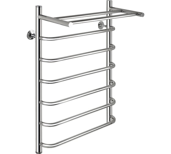 Полотенцесушитель Санакс скоба с полкой, 500х800 мм, труба - 1 x 2 мм, нержавеющая сталь, полированная ксп5080 1