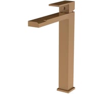 Смеситель для раковины Knotlor высокий, бронза KN-24/RB