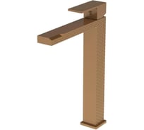 Смеситель для раковины Knotlor высокий, бронза KN-24/RBP