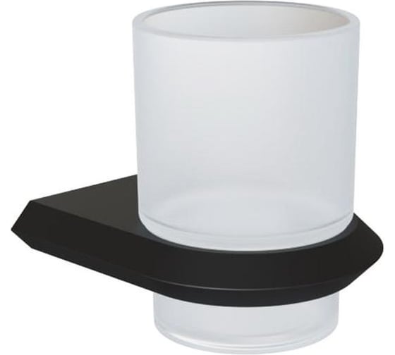 Стакан для ванной комнаты Knotlor черный SC103BL 1
