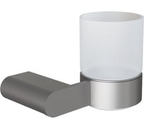 Стакан для ванной комнаты Knotlor оружейная сталь SC102GM