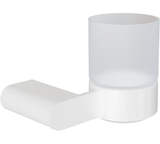 Стакан для ванной комнаты Knotlor белый SC102WY 1