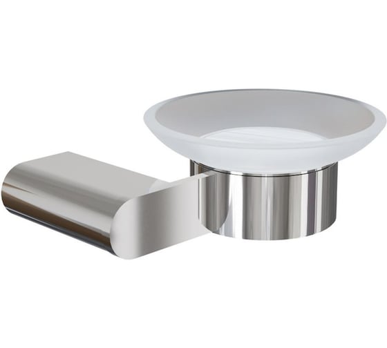 Мыльница Knotlor хром SD102C 1