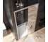 Душевая дверь AM.P Gem Solo 100x195, стекло зеркальное, профиль матовый хром W90G-100-1-195MMir 3