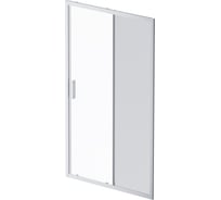 Душевая дверь AM.P Gem Solo 120x195, стекло тонированное, профиль матовый хром W90G-120-1-195MG