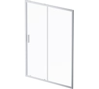 Душевая дверь AM.P Gem Solo 150x195, стекло прозрачное, профиль матовый хром W90G-150-1-195MT