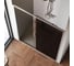 Душевая дверь AM.PM Gem Solo 140x195, стекло тонированное, профиль матовый хром W90G-140-1-195MG 4