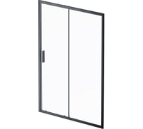 Душевая дверь AM.PM Gem Solo 140x195, стекло прозрачное, профиль черный матовый W90G-140-1-195BT