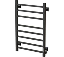 Полотенцесушитель MIXLINE FORTUNE 80х50, таймер, 425 Вт, 8 перекладин, электрический, графит 557656
