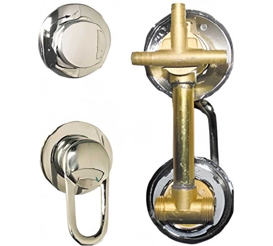 Смеситель ООО ПКФ Сварком 4-х режимный, 150мм, в сборе, под хомут, 1шт СанТех s026682 1