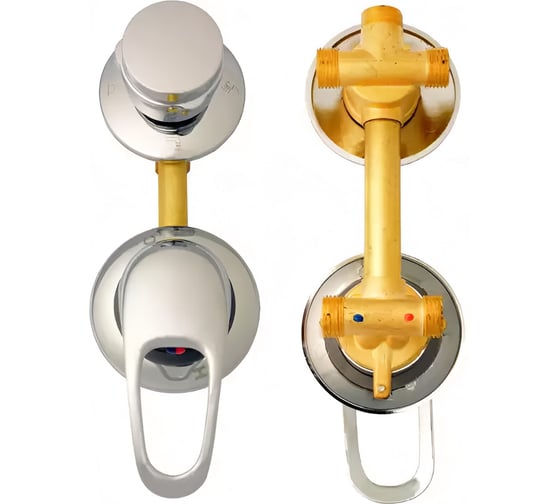 Смеситель ООО ПКФ Сварком 3-х режимный, 120 мм, в сборе, на резьбе, 1шт СанТех s038789 1