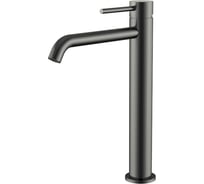 Смеситель для раковины Knotlor высокий, оружейная сталь SS-21/GM