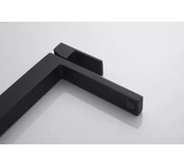 Смеситель для раковины Knotlor высокий, черный KN-24/BL