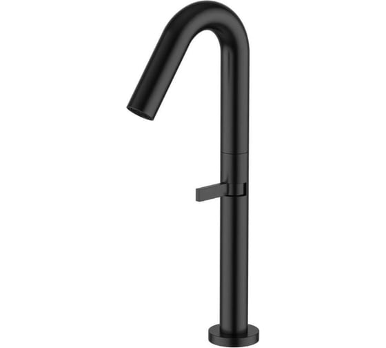 Смеситель для раковины Knotlor высокий, черный SS-31/BL 1