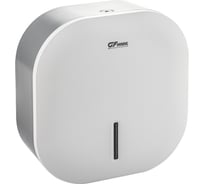 Диспенсер GFmark для туалетной бумаги в рулонах, с ключом, из АБС пластика, цвет БЕЛЫЙ 9162