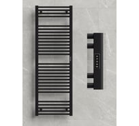 Полотенцесушитель бытовой электрический RIFAR - D-LINE Чёрный янтарь матовый DL-150-50-BM