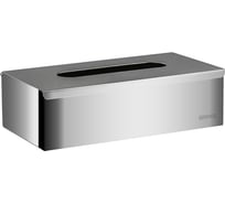 Диспенсер для салфеток и бумажных полотенец BRIMIX универсальный (настольный/настенный), из нержавеющей стали, цвет хром 9999