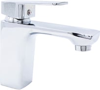 Смеситель для умывальника DORON DL 2330-N, шаровый, хром, излив короткий, п/г (1/10) 011957