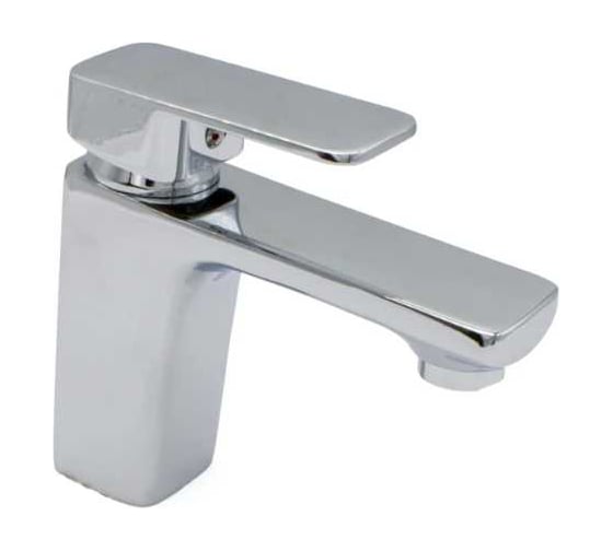 Смеситель для умывальника DORON DL 2330-N хром, излив короткий, п/г 011957 1