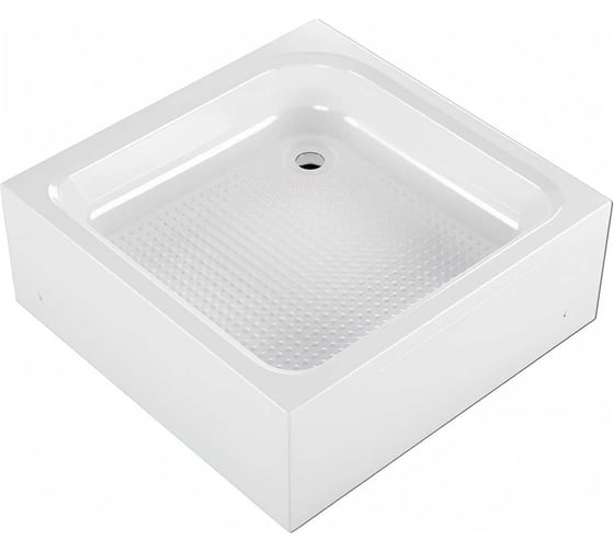 Поддон акриловый ООО ПКФ Сварком 800х800 квадратный, средний (уп/1шт) СанТех s048544 1