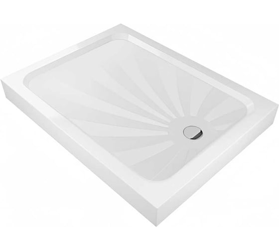 Поддон акриловый ООО ПКФ Сварком 120 прямоугольный низкий в сборе (уп/1шт) СанТех s029927 1