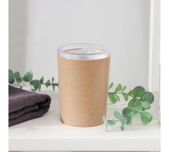 Подставка для зубных щеток BEROSSI nature 70686
