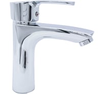 Смеситель для умывальника Damento ANCORA LA03.01, шаровый, хром, излив короткий, п/г (1/10) 000229