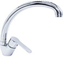 Смеситель для кухни Damento UNO CU04.01, шаровый, хром, излив 380 мм, п/г (1/10) 0097