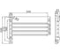 Поворотный полотенцедержатель Ledeme L70114 2