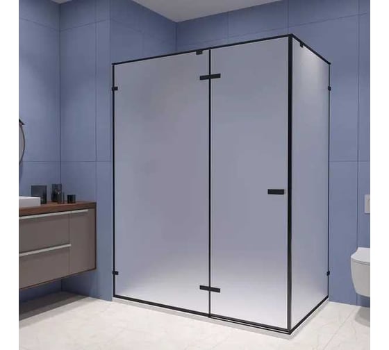 Душевой уголок RGW 140x100x200 SV-040 Прямоугольный/Чёрный/Матовое/8 мм 353204040-24 1