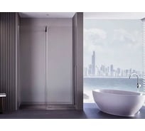 Душевая перегородка Aquanet SW-900GST Душ. перегородка 90х200см, суппорт, стекло 6 мм,  прозрачный, профиль золотой сатин крашенный (352352) 00352352