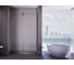 Душевая перегородка Aquanet SW-1000GRT 100х200см, суппорт, стекло 6 мм, прозр, профиль графит крашенный (352349) 00352349 1