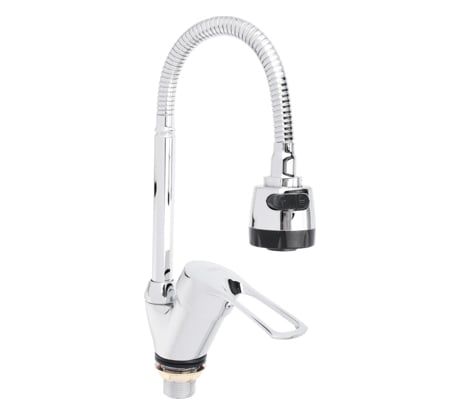 Смеситель для кухни СоюзКран гибкий излив, керамический картридж 40 мм., хром, цинк, SK01-F128 567-079