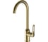 Смеситель для кухни Valfex нерж. сталь Tantalus Steel Gold (10) VF.70825-5 1
