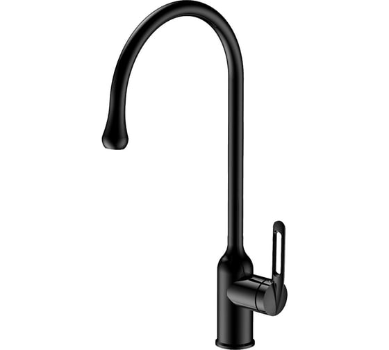 Смеситель для кухни Valfex нерж. сталь Veritate Steel Black (10) VF.71825-7 1