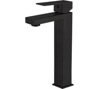Смеситель для раковины Valfex высокий, нерж. сталь, Antares Steel Black (10) VF.11803-7