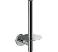 Держатель для туалетной бумаги и бумажного полотенца GFmark на круглом основании, вертикальный, цвет хром 79008