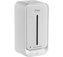 Сенсорный дозатор для жидкого мыла GFmark прямоугольный корпус, пластик АБС, с полоской, 1000 мл, цвет белый 729